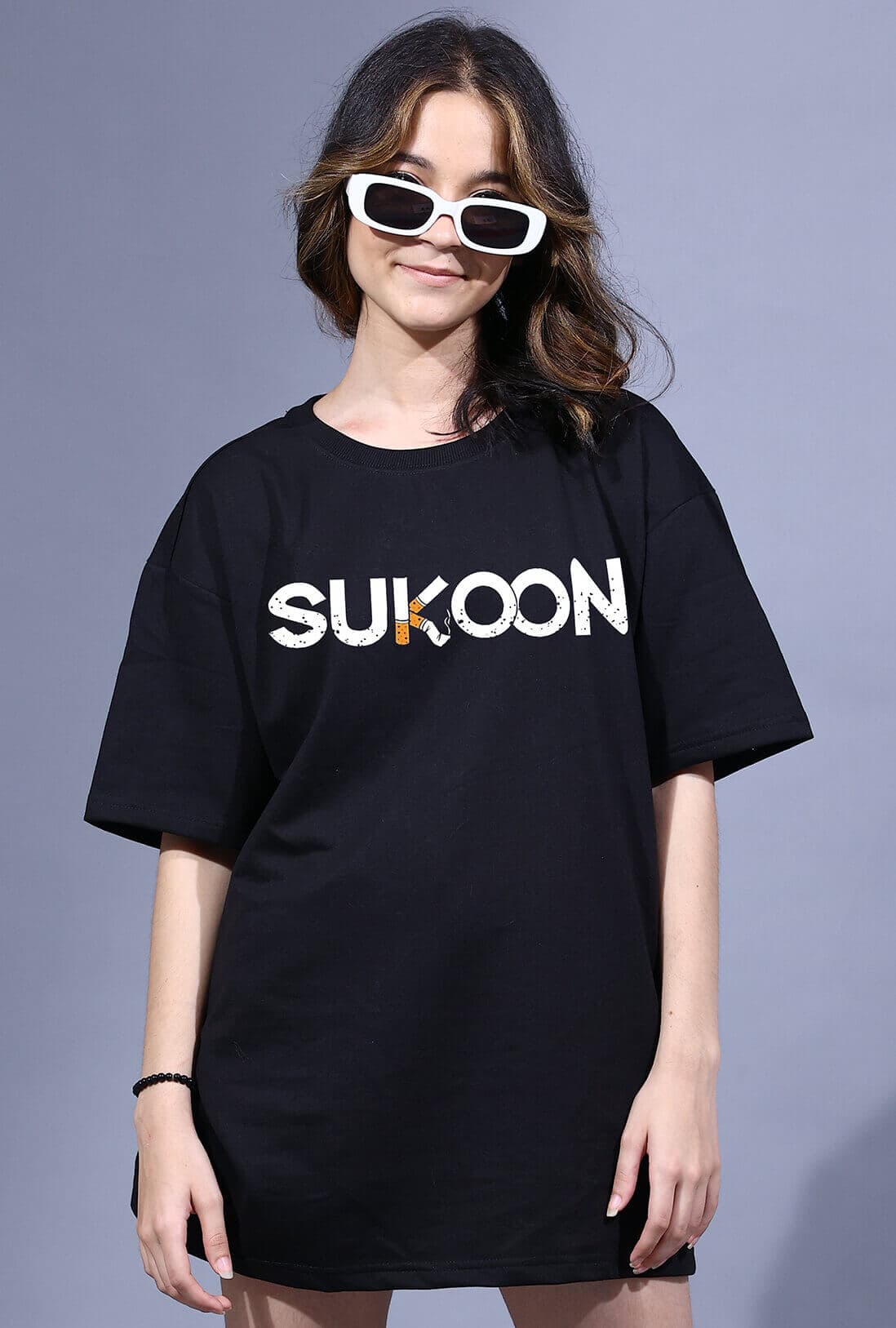 Sukoon Women's Oversized T-Shirt