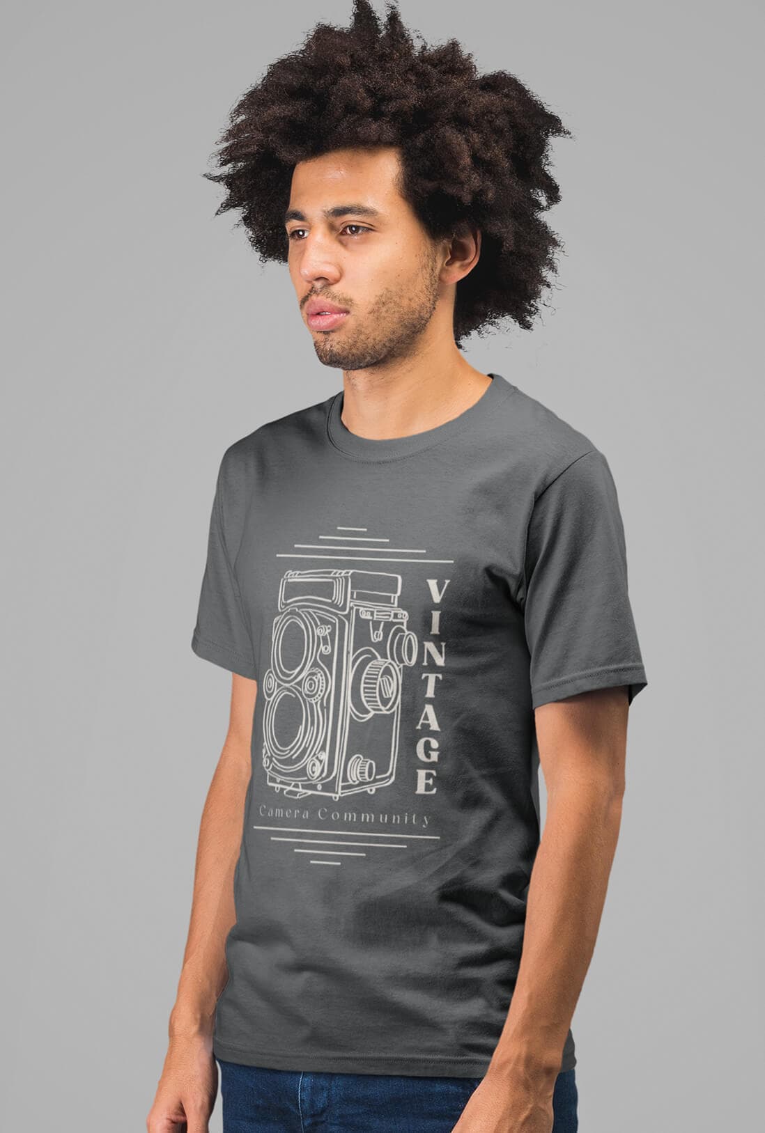 Vintage Men's Cotton T-Shirt - photo 5 of 6