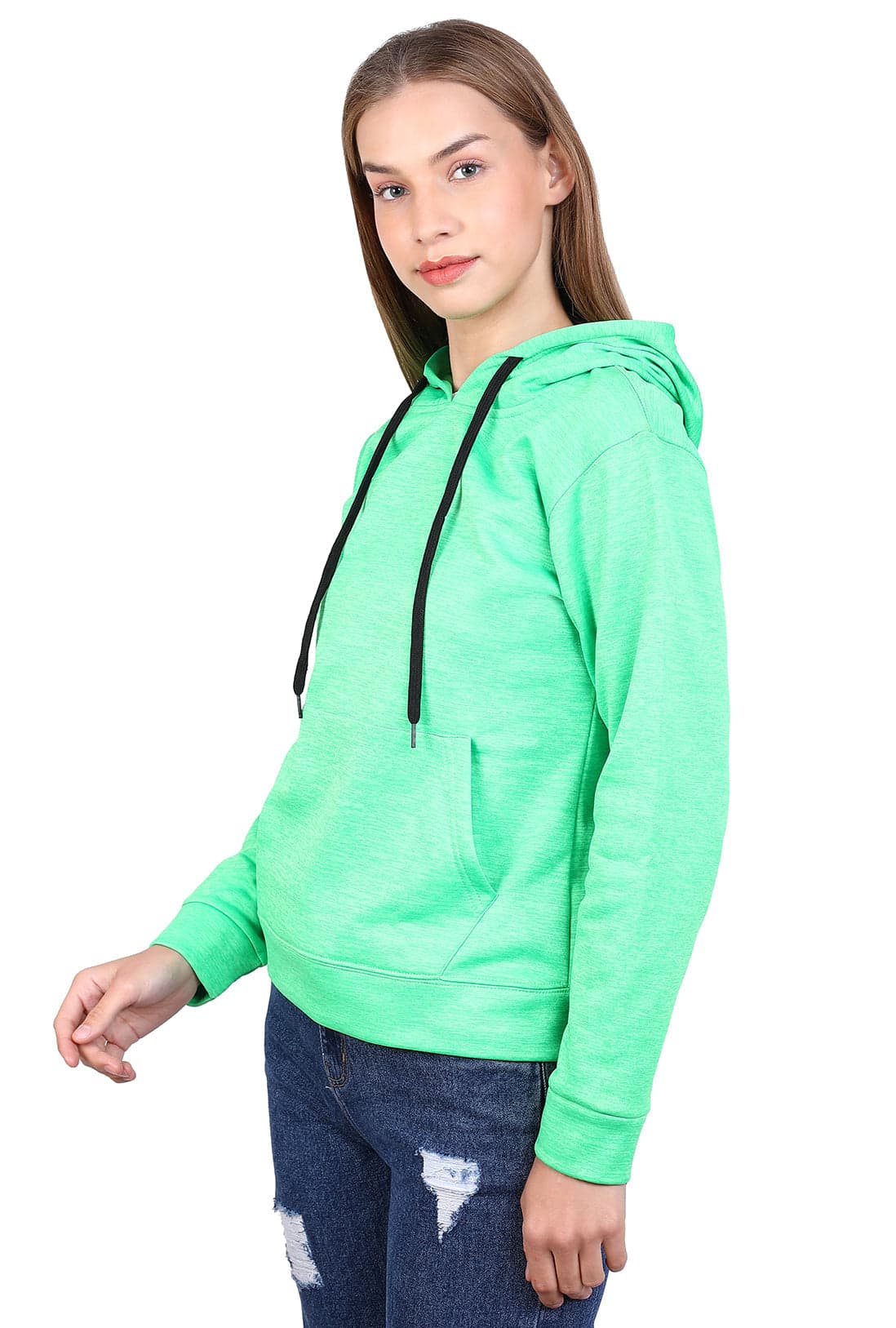Women's Emerald Green Hoodie - photo 3 of 5