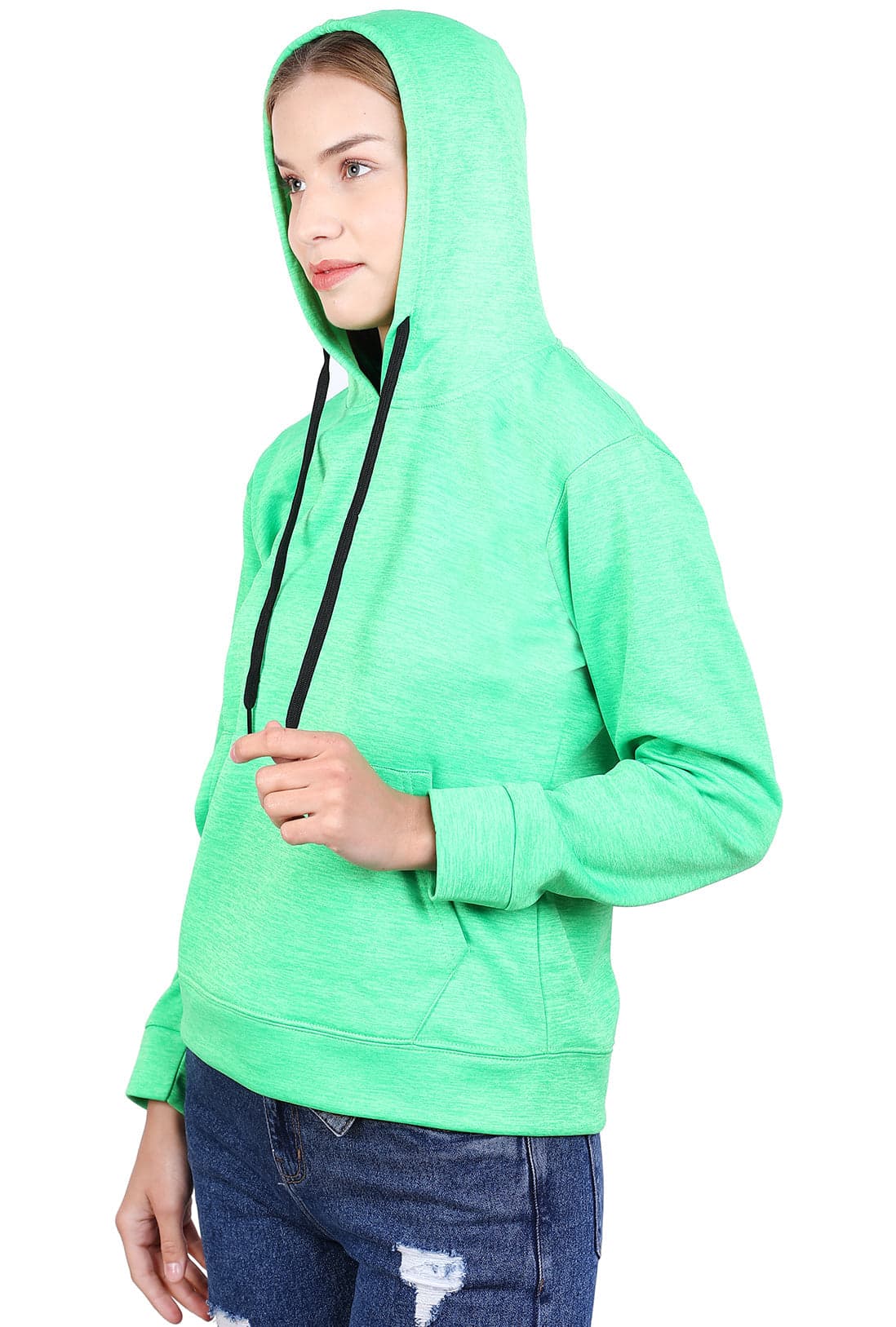 Women's Emerald Green Hoodie - photo 5 of 5