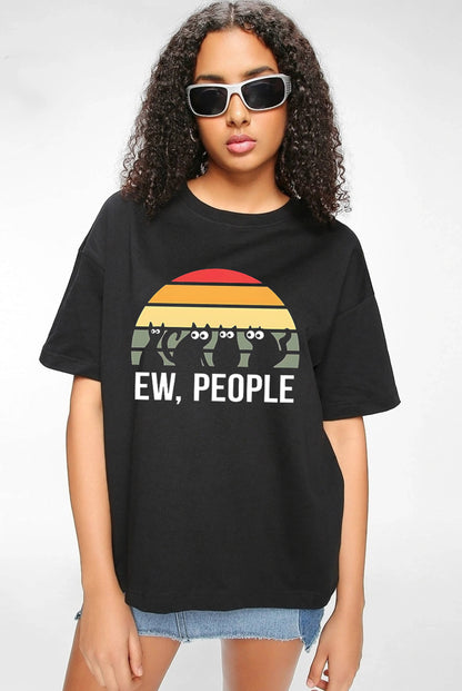 EW People Women's Oversized T-Shirt