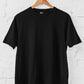 Men's  Black Cotton T-Shirt