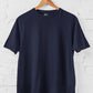 Men's Navy Blue Cotton T-Shirt