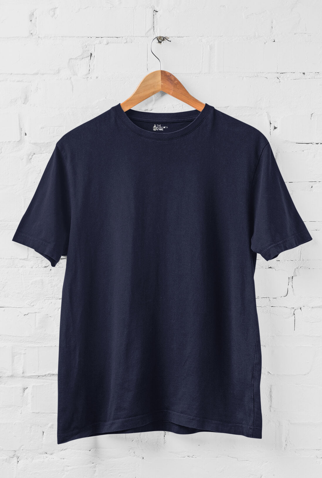 Men's Navy Blue Cotton T-Shirt