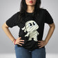 Mummy Cartoon Women's Cotton T-Shirt