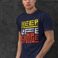 Keep Life Simple Men's Cotton T-Shirt