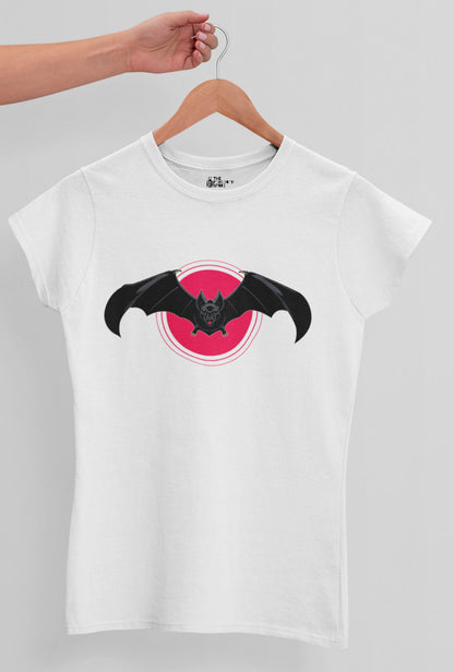 Flying Bat Women's Cotton T-Shirt