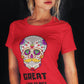 Sugar Skull Women's Cotton T-Shirt