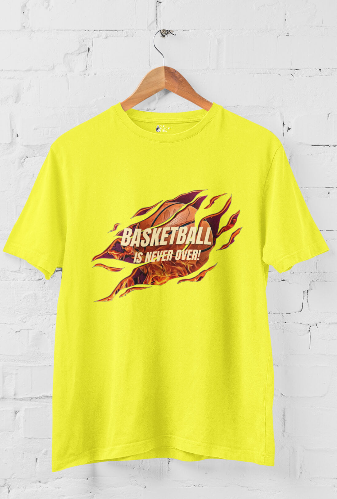 Basket Ball Men's Printed T-Shirt