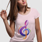 Big Sign Of Music Women's Cotton T-Shirt