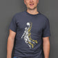 Basket Ball Men's Printed T-Shirt