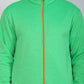Sports Wear Emerald Green Zipper