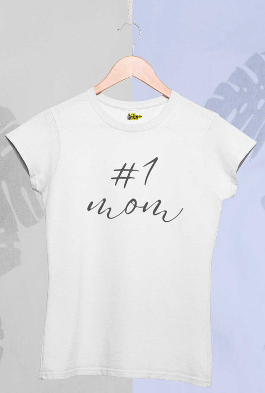 No. 1 Mom Women's Printed T-Shirt