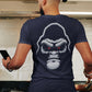 Angry Gorilla Men's Back Print T-Shirt