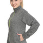 Sports Wear Grey Zipper
