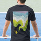 Aladdin's Magic Lamp Men's Back Print T-Shirt
