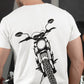 Bike Men's Front Back Printed T-Shirt