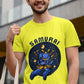 Samurai Men's Printed T-Shirt