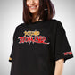 Streetwear Guns Women's Black Oversized T-Shirt