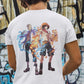 Fire & Water Men's Back Print T-Shirt