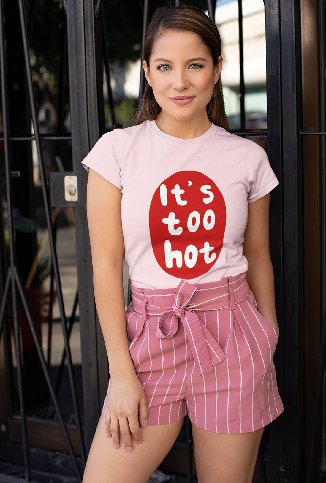 It's Too Hot Women's Cotton T-Shirt