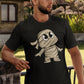 Mummy Cartoon Men's Cotton T-Shirt