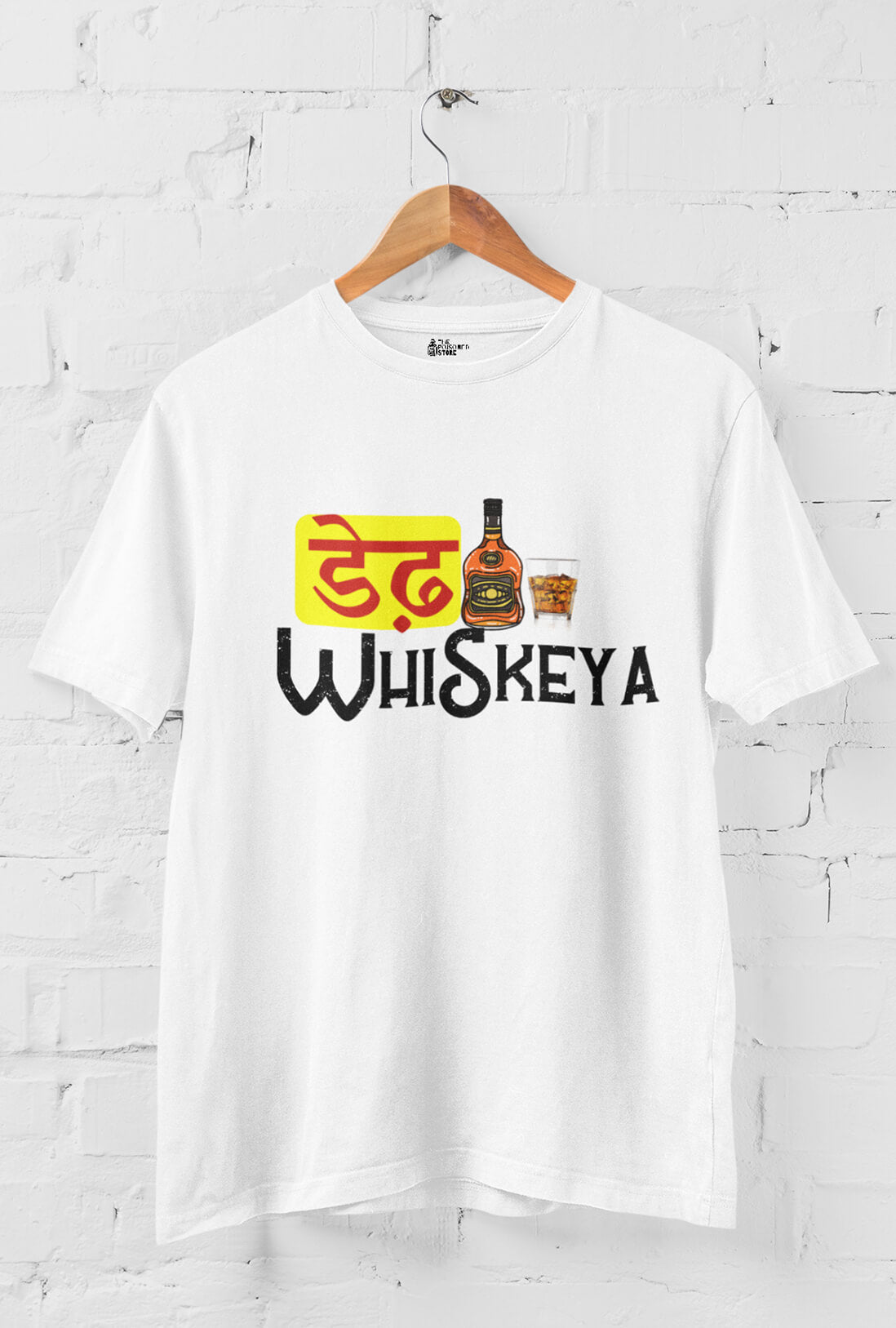 Whiskeya Men's Cotton T-Shirt