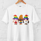 Rainbow Gnomes Women's Cotton T-Shirt