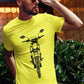 Bike Men's Front Back Printed T-Shirt