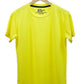 Men's Light Lemon Yellow Active Wear T-Shirt