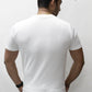 Men's White Active Wear T-Shirt