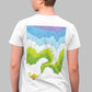 Aladdin's Magic Lamp Men's Back Print T-Shirt