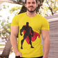 Superhero Character Men's Cotton T-Shirt