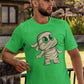 Mummy Cartoon Men's Cotton T-Shirt