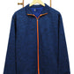 Sports Wear Royal Blue Zipper