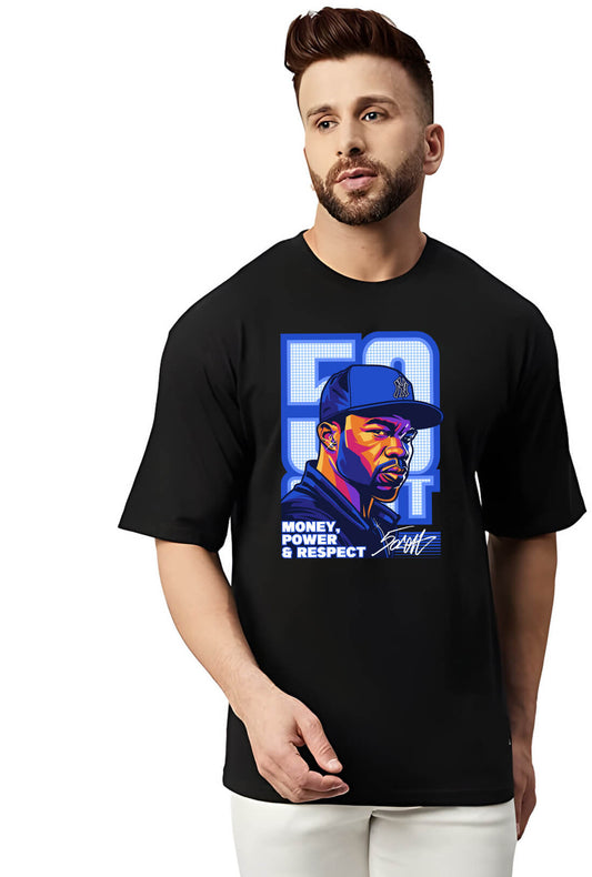 50 cent Men's Oversized T-Shirt