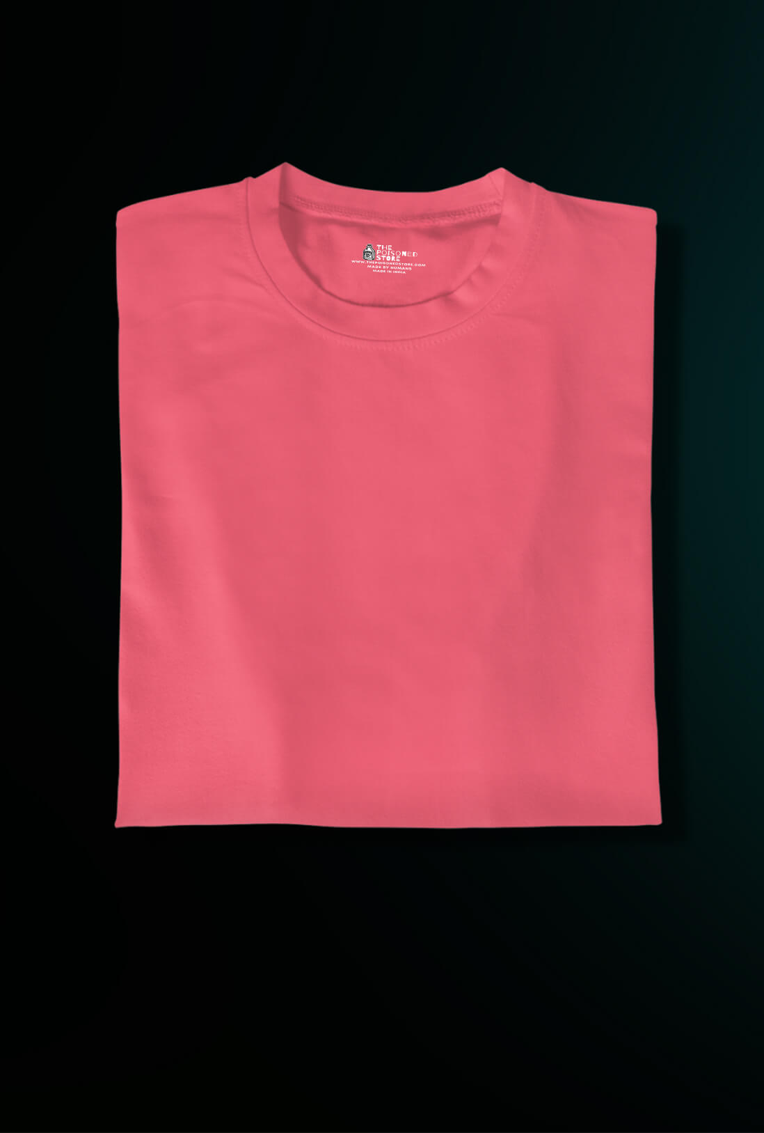 Women's Peach Cotton T-Shirt