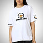 Street Drift Women's White Oversized Streetwear T-Shirt