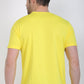 Men's Light Yellow Active Wear T-Shirt