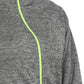 Sports Wear Grey Zipper