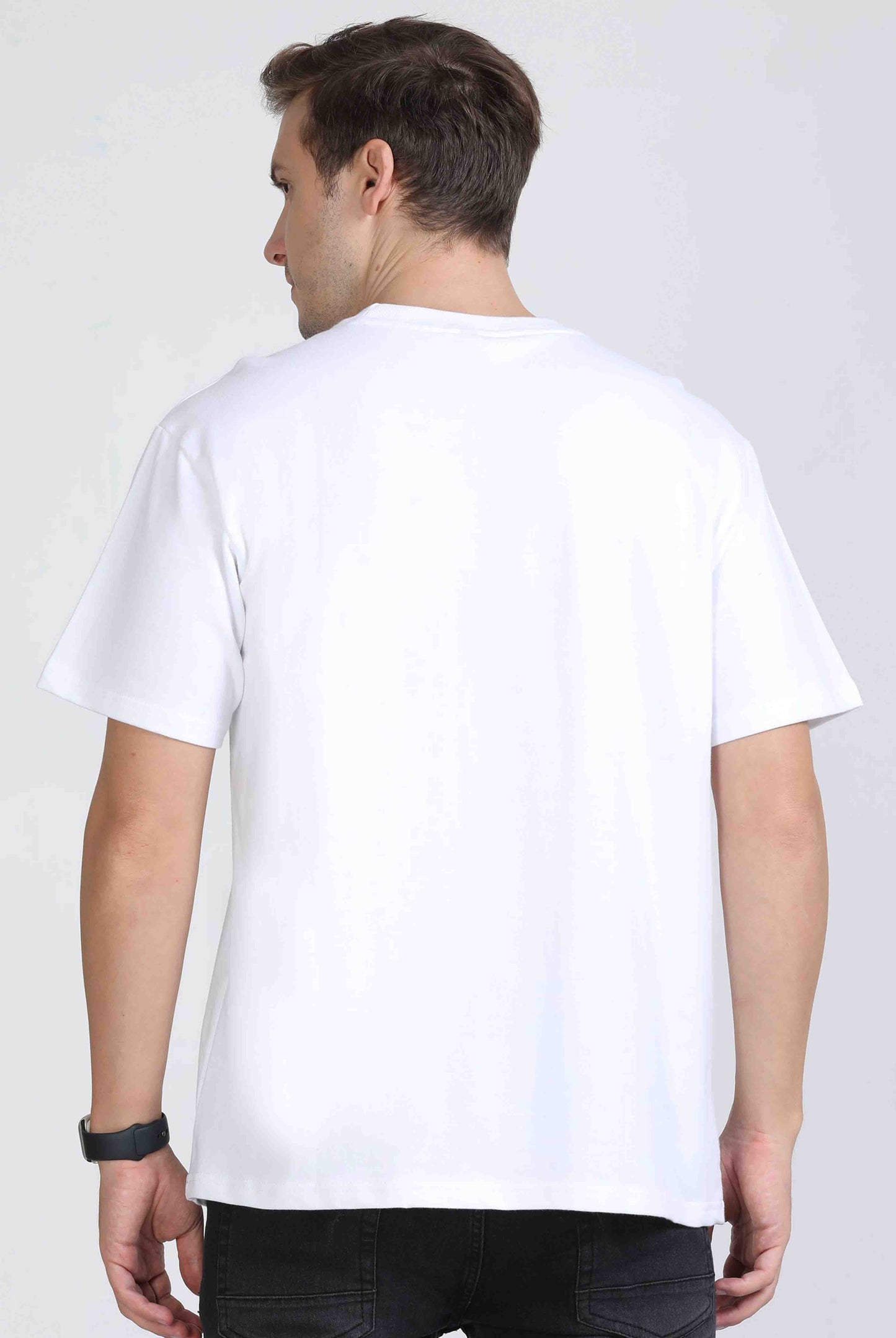 Men's White Oversized T-Shirt