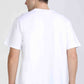 Men's Solid White Oversized T-Shirt