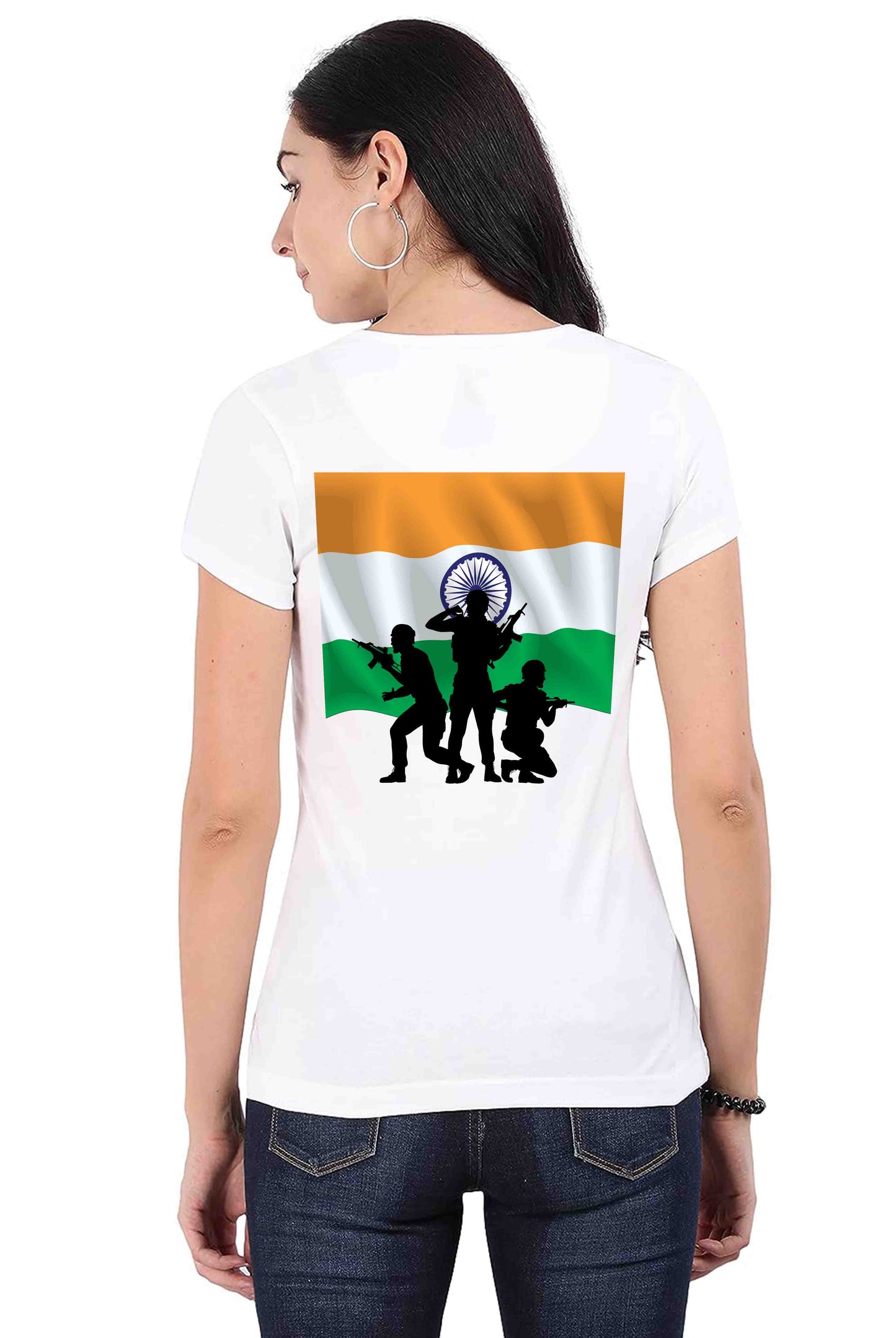 Indian Soldiers Women's Cotton T-Shirt