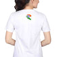 Indian Flag Women's Cotton T-Shirt