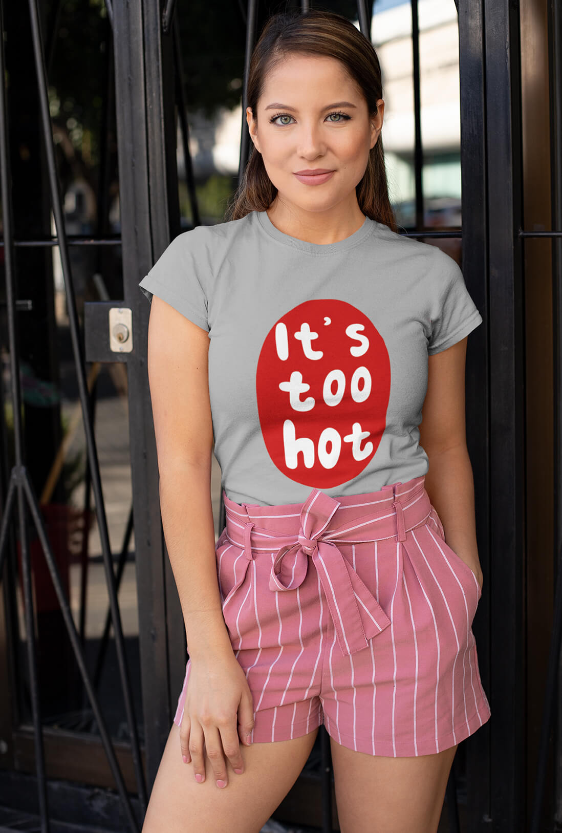 It's Too Hot Women's Cotton T-Shirt