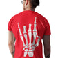 Skeleton Hand Men's Back Print T-Shirt