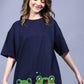 Cutie Toads Women's Oversized T-Shirt