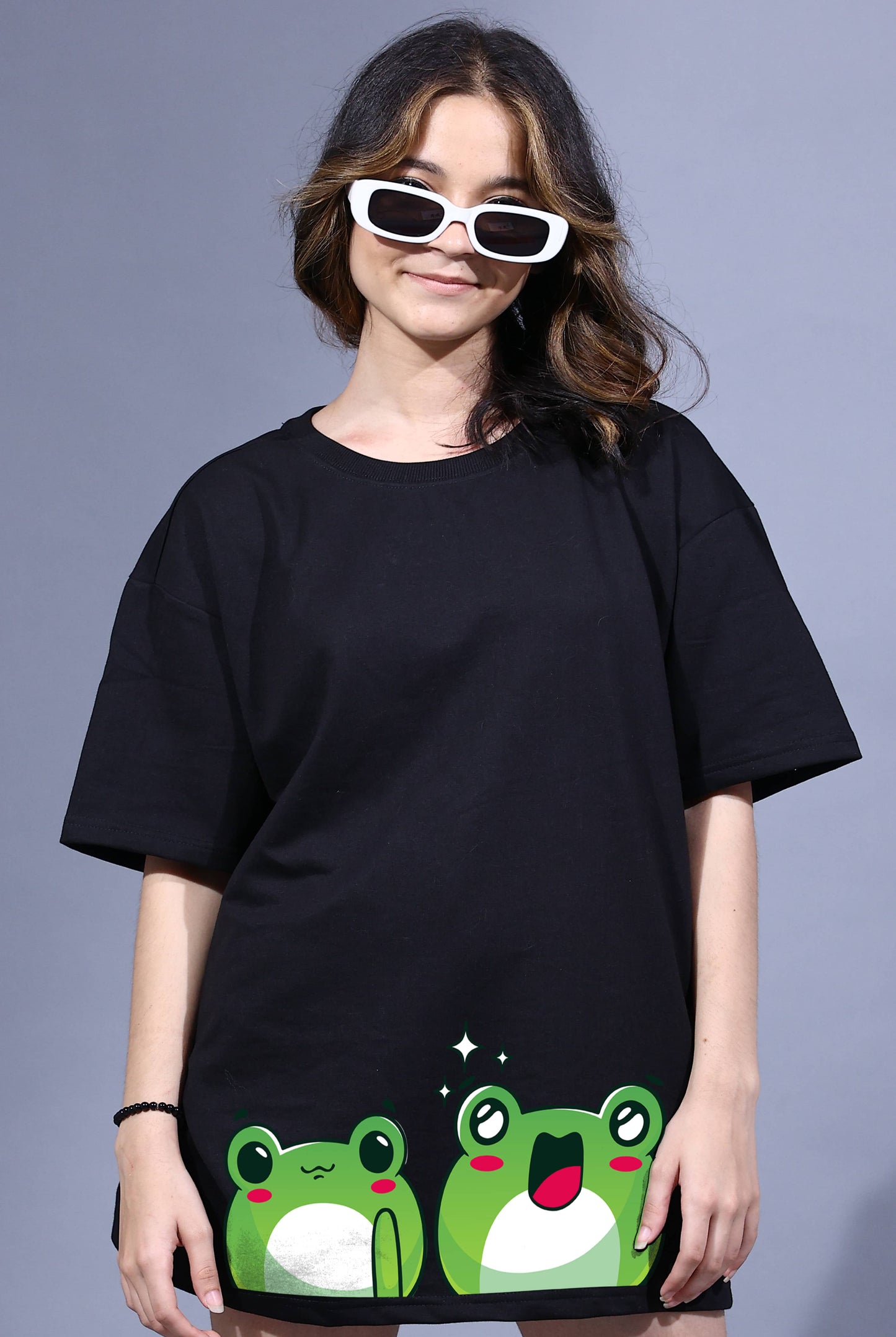 Cutie Toads Women's Oversized T-Shirt