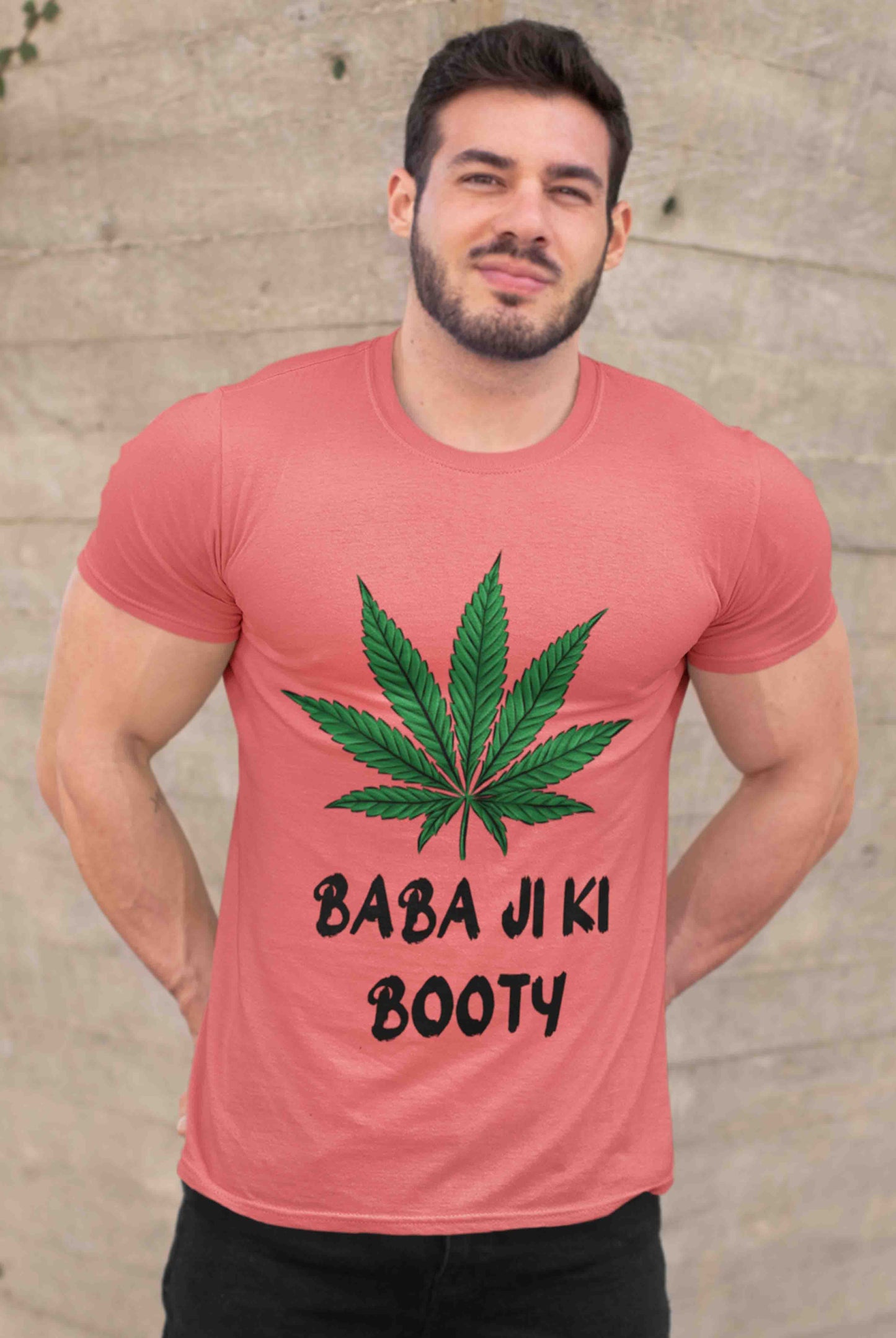 Baba Ji Ki Booty Men's Cotton T-Shirt