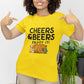 Cheers & Beers Women's Cotton T-Shirt